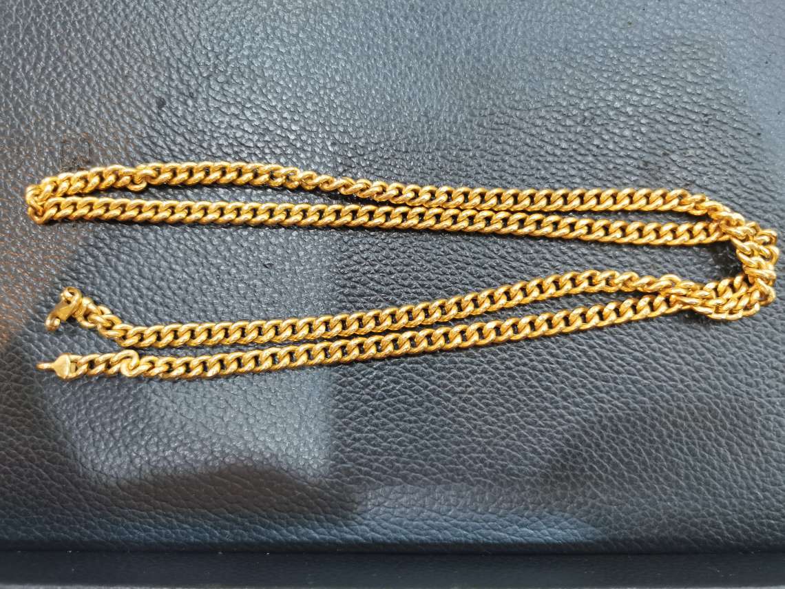 916 gold necklace