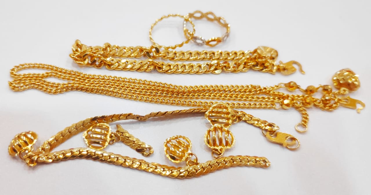 916 gold jewelries