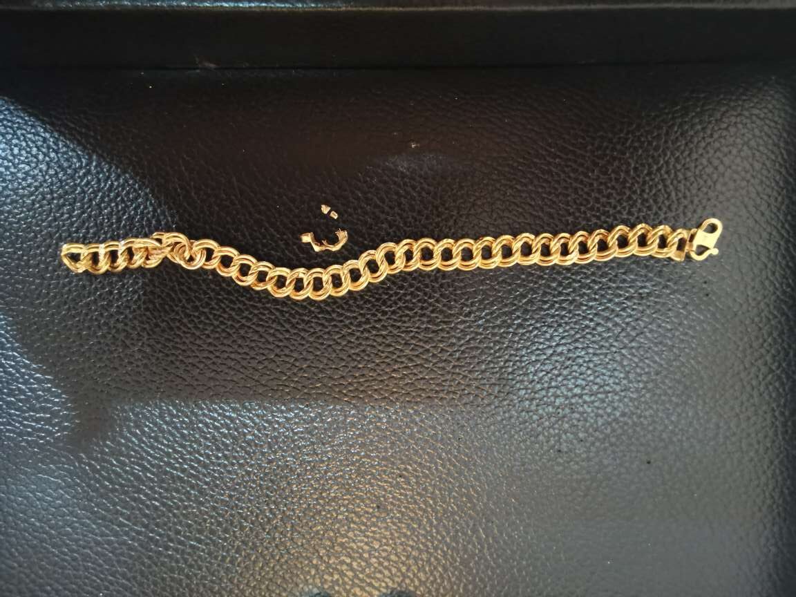 916 gold bracelet