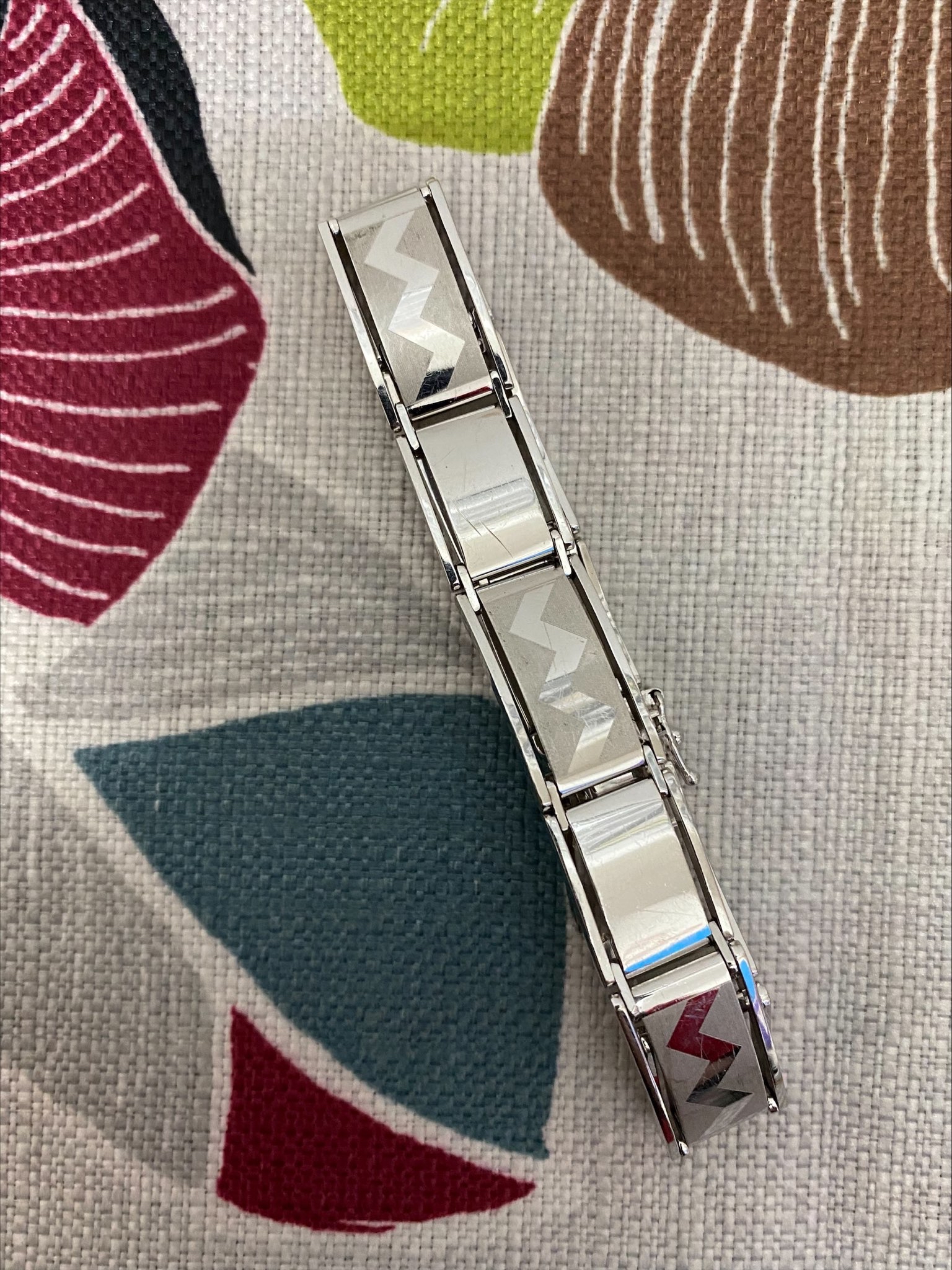 K18 white gold bracelet