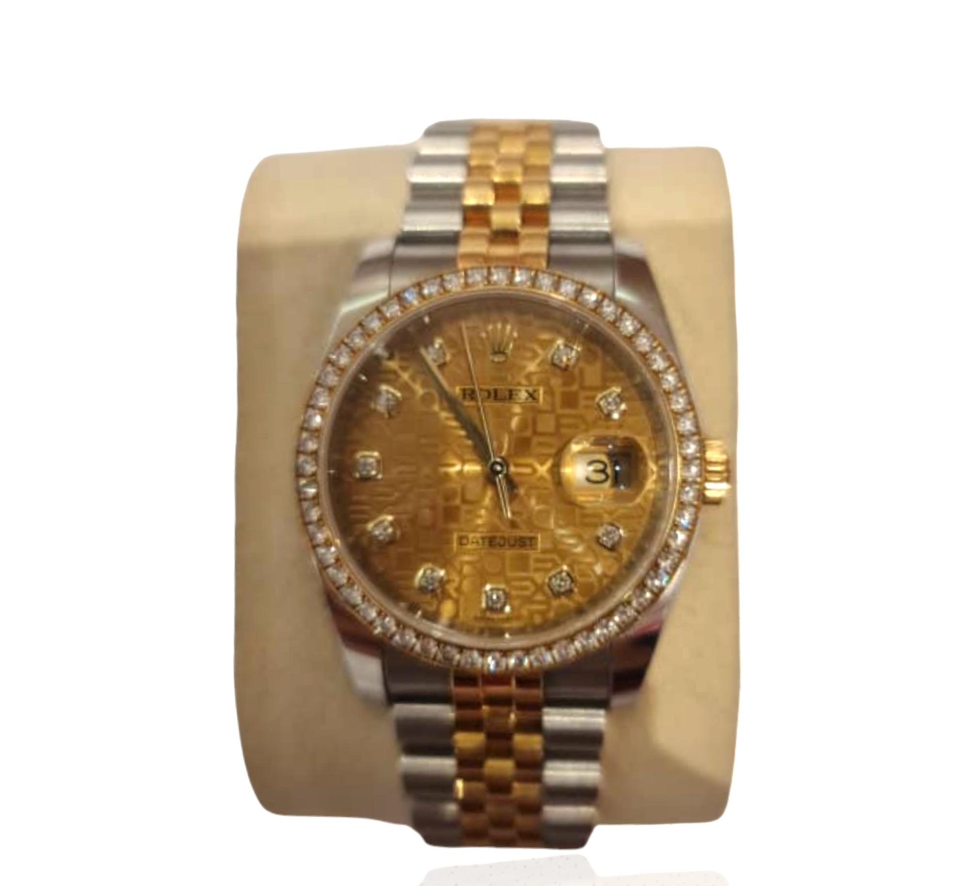 Rolex Datejust Bezel Diamond