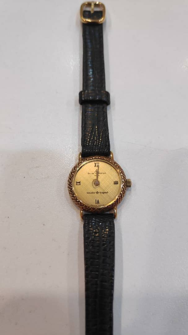Vintage Baume & Mercier K18 gold watch