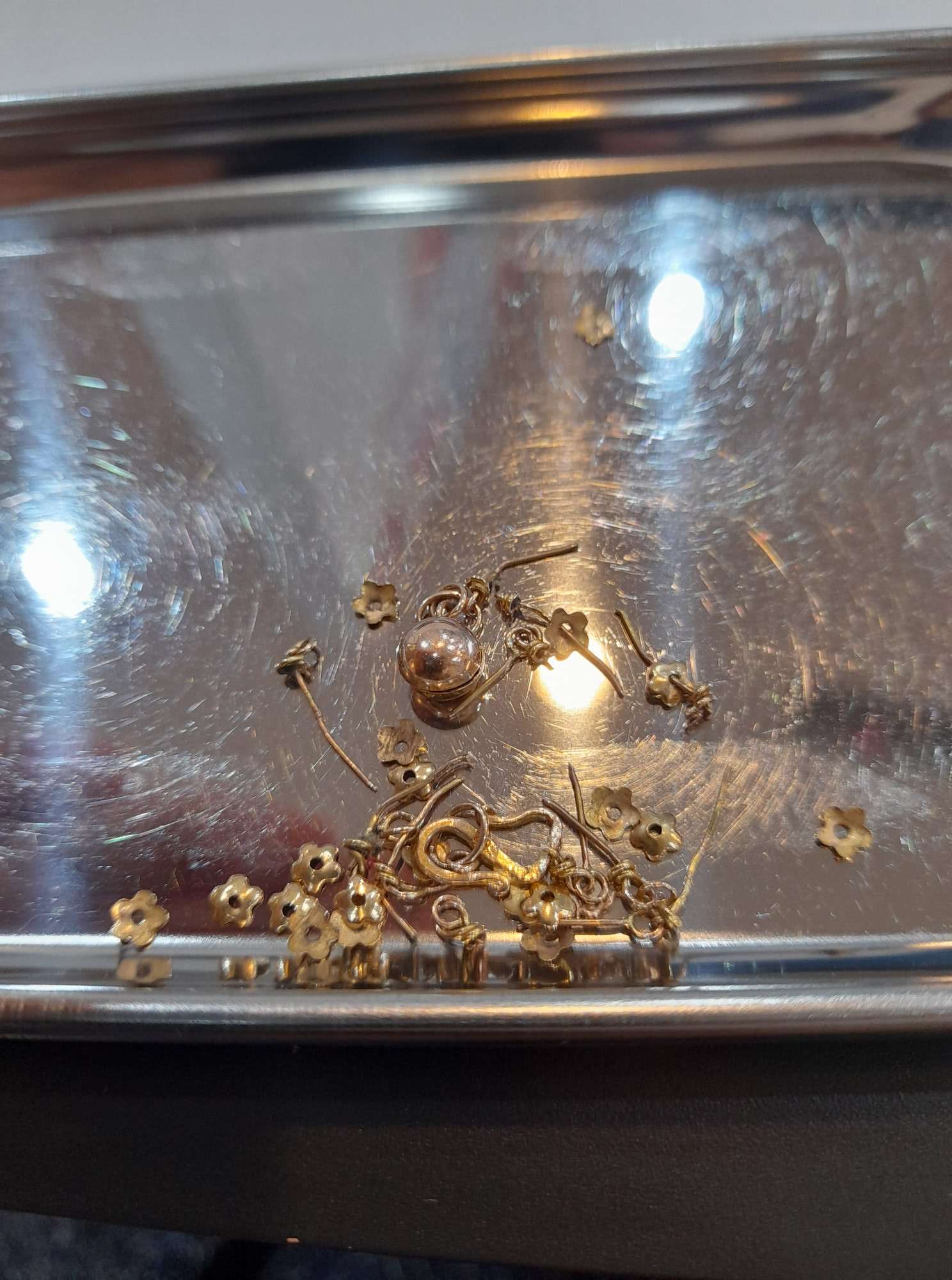 broken K14 gold bracelet