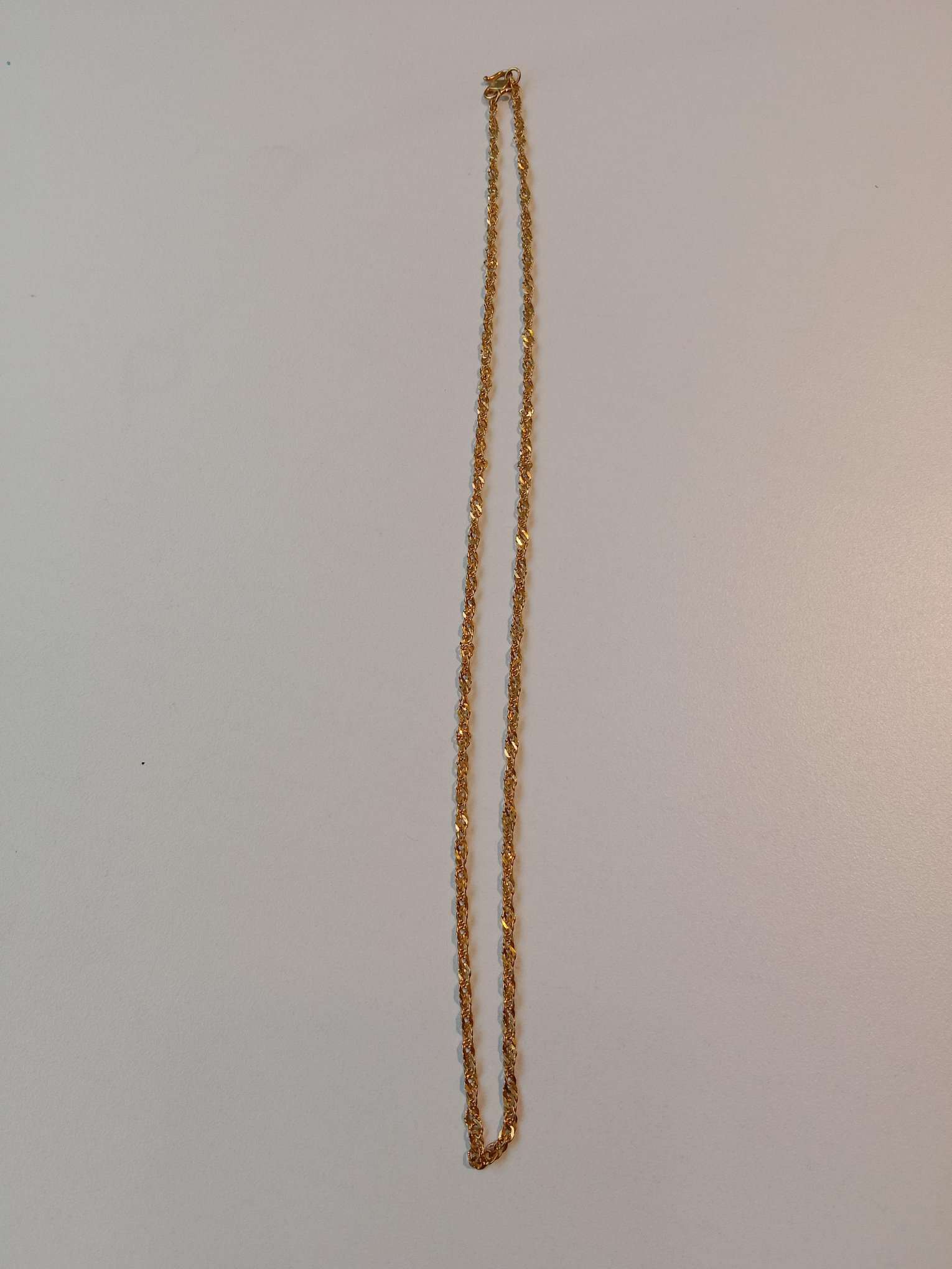 916 gold necklace