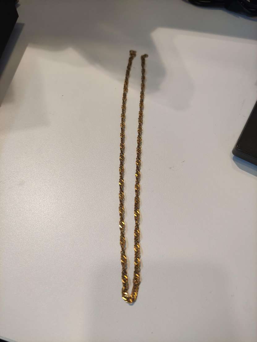 916 gold necklace