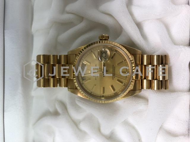 Rolex Day-date solid gold watch