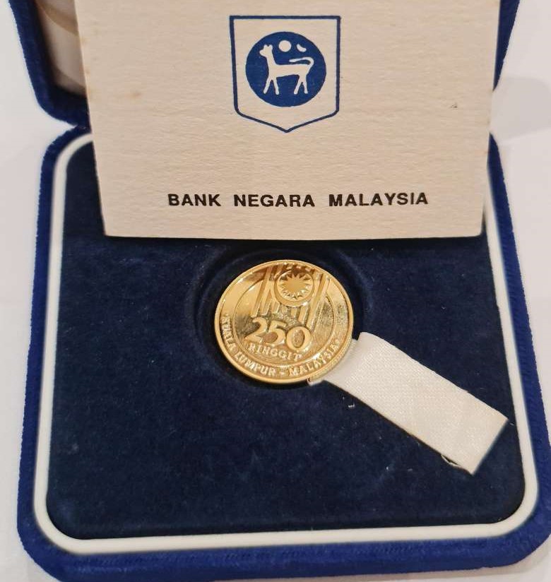 bank negara gold coin