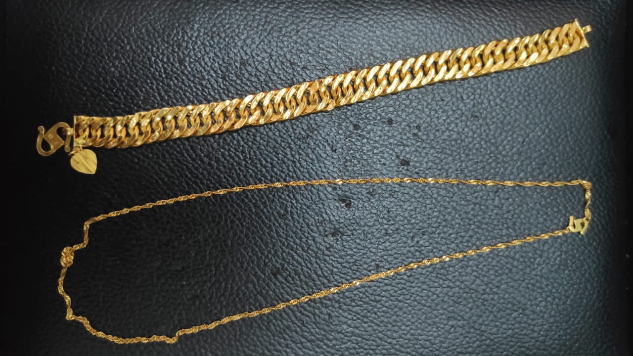 916 gold accessories