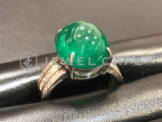 10ct emerald ring