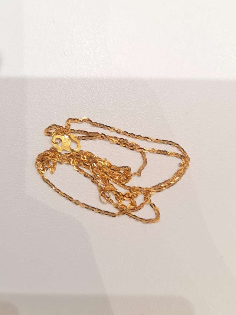 916 gold necklace