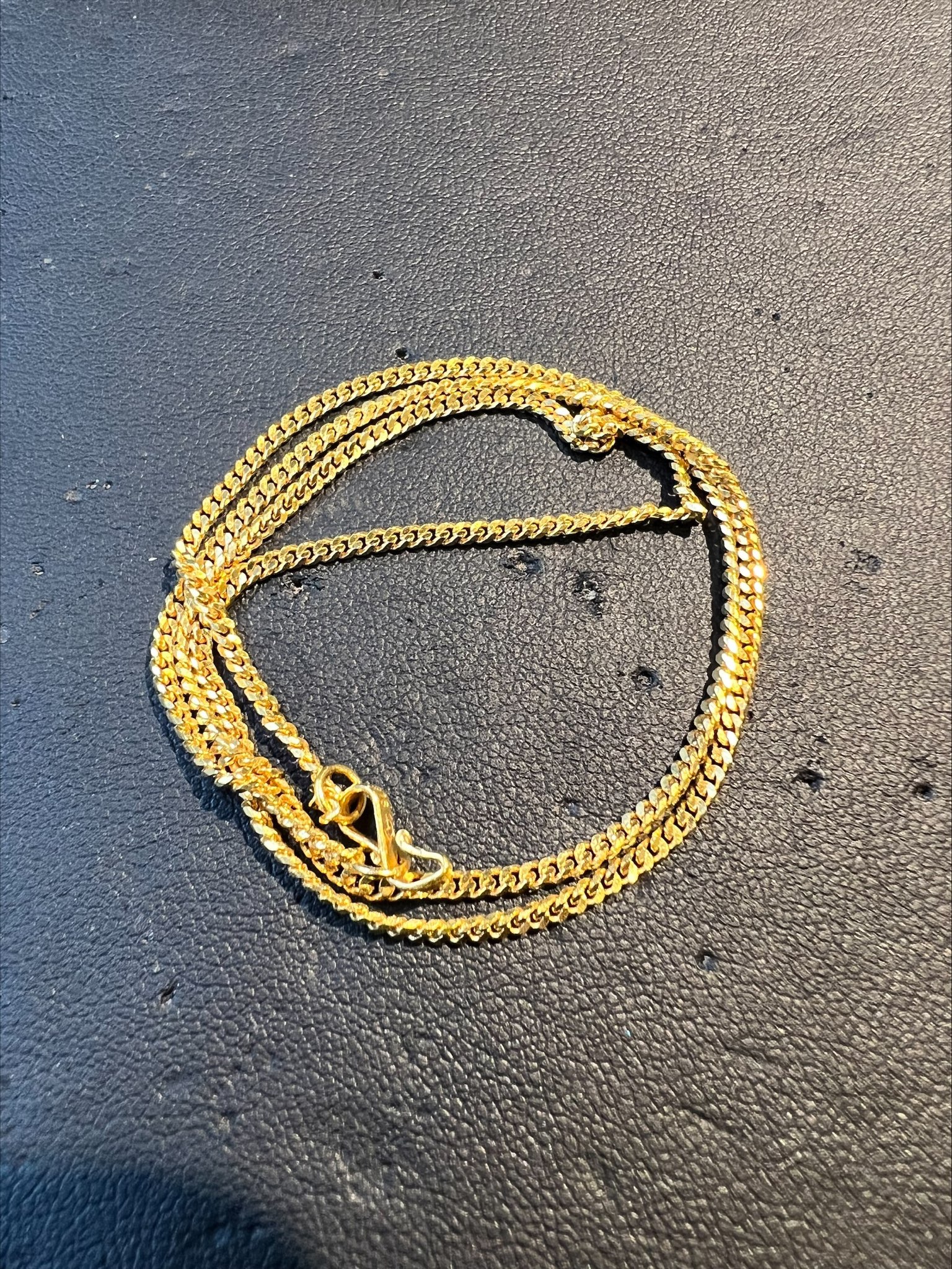 916 gold necklace