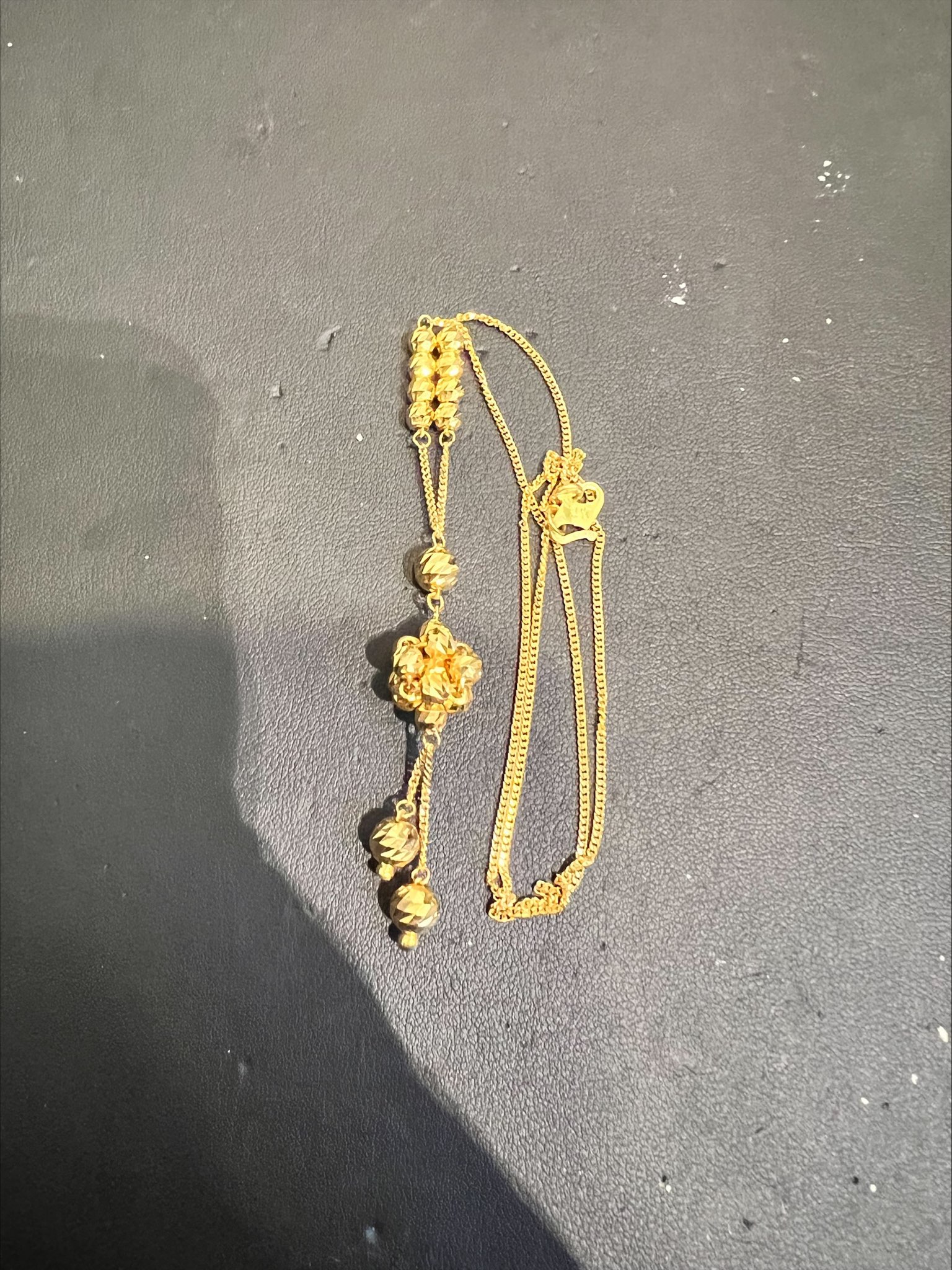 916 gold necklace