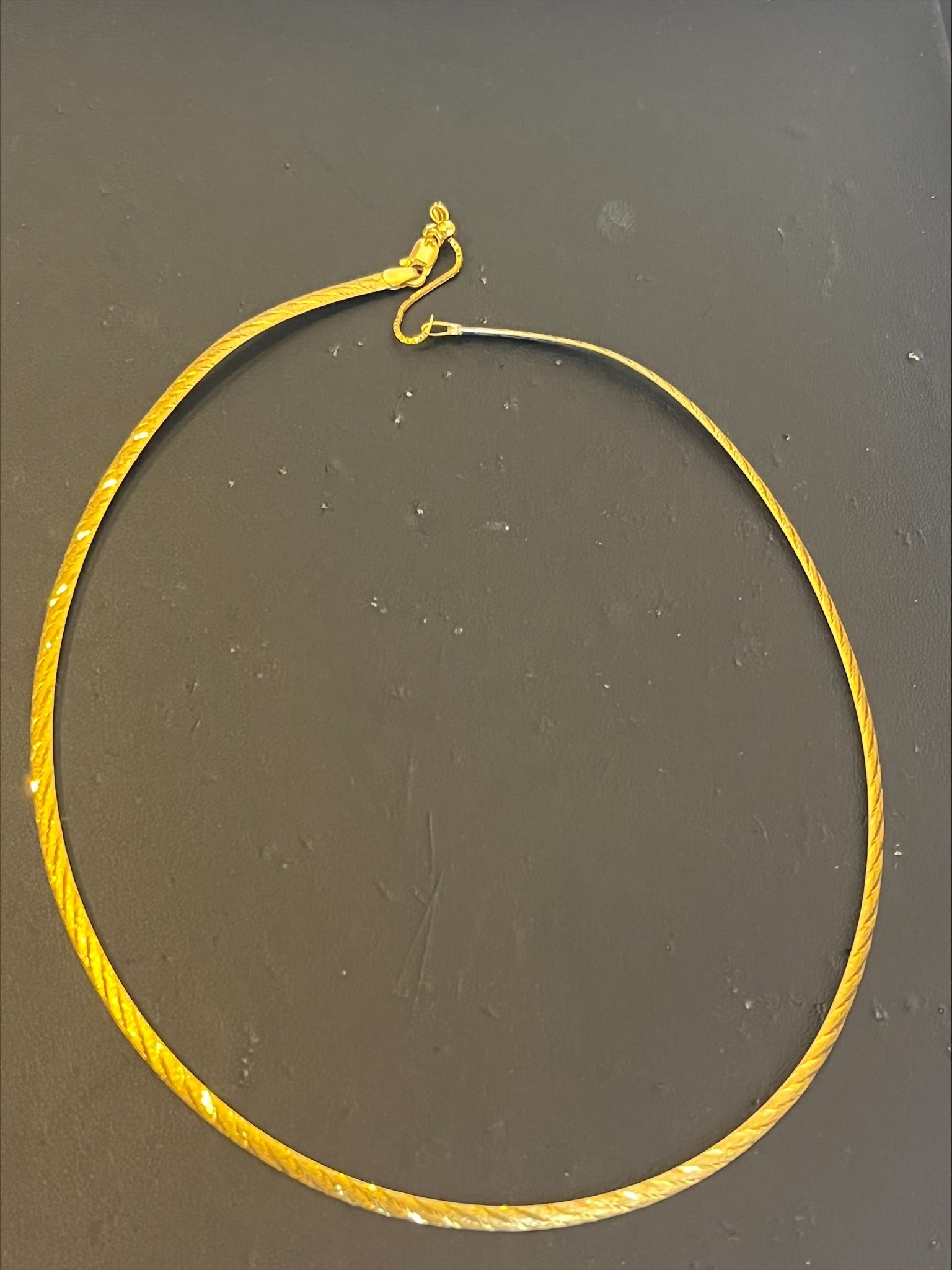 916 gold necklace