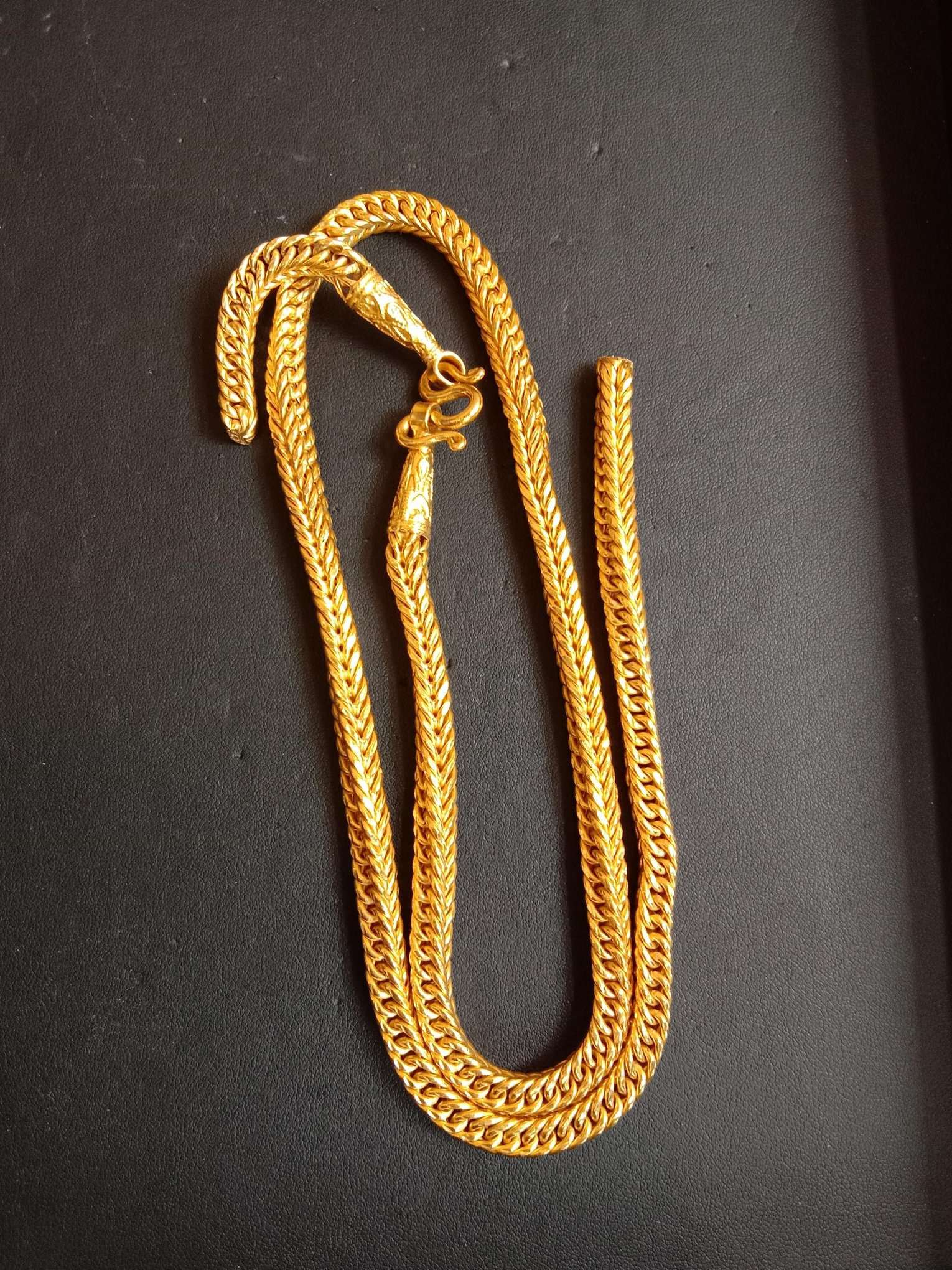 916 gold necklace