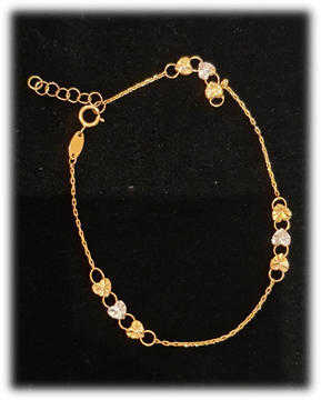 916 gold bracelet