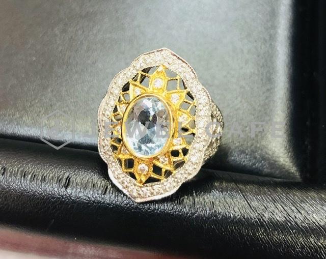 aquamarine ring