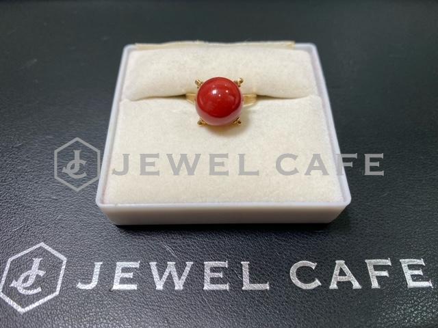 red coral ring