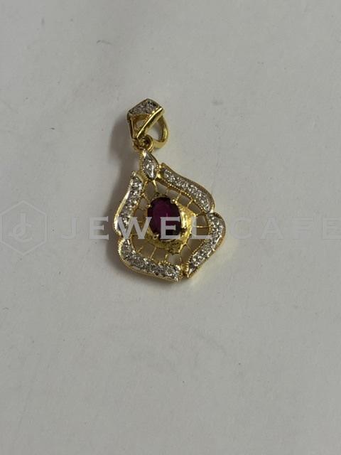 ruby pendant bail