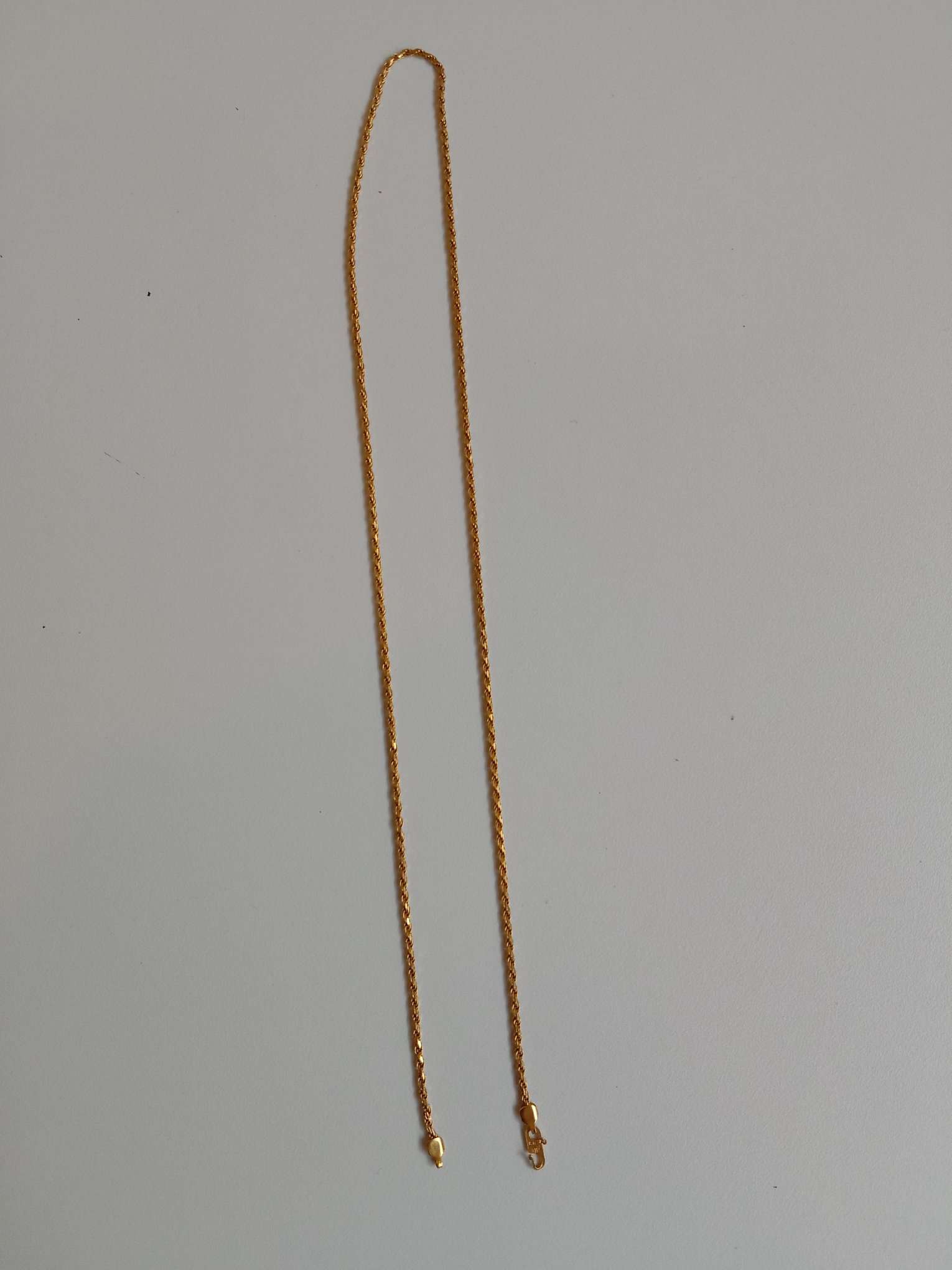 916 gold necklace