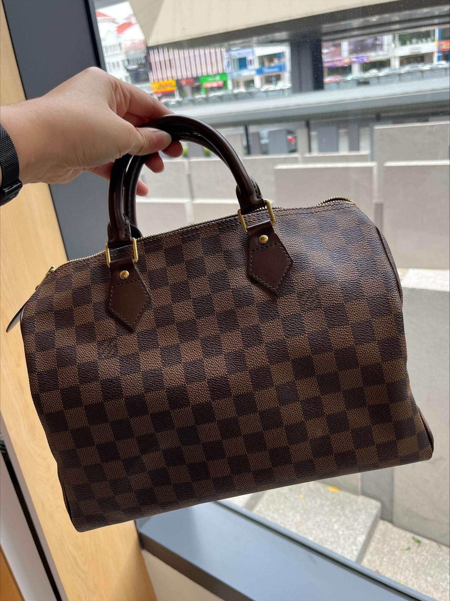 Louis Vuitton speedy 30 damier ebene