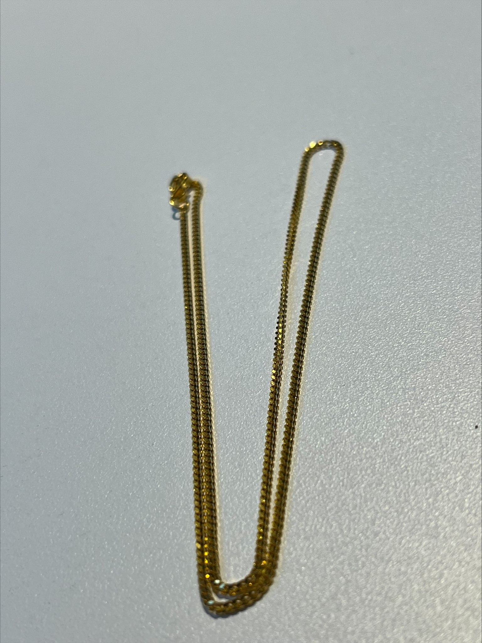 916 gold necklace