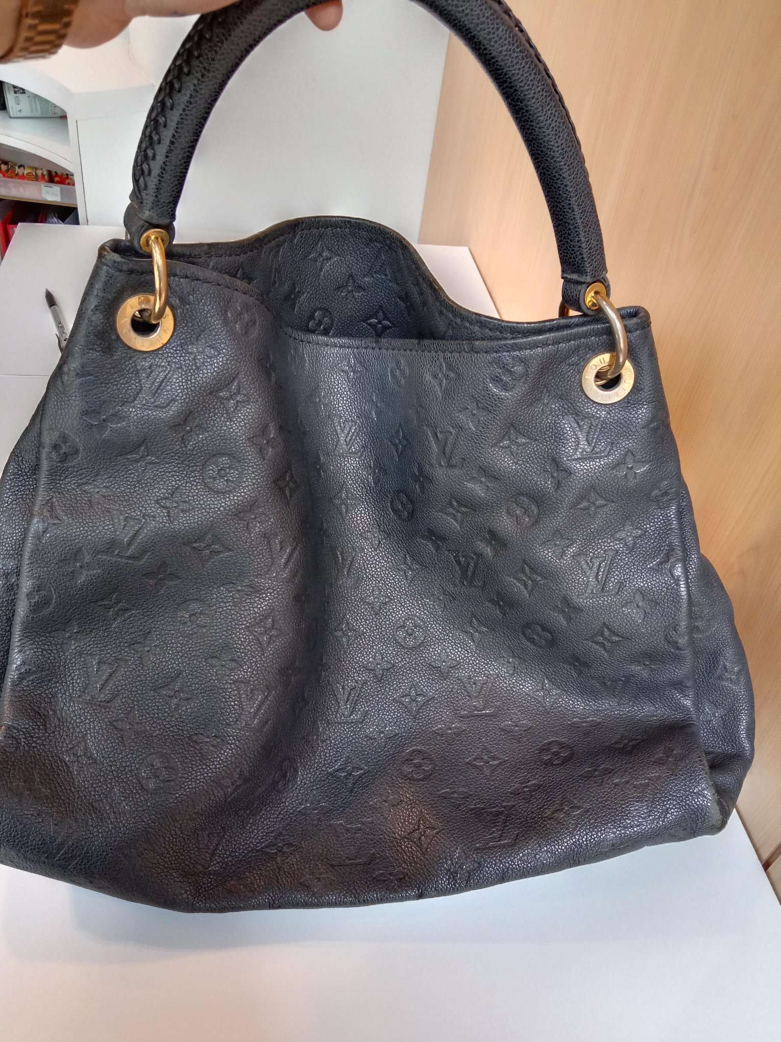 Louis Vuitton Midnight Blue Empreinte