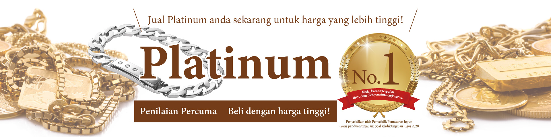 Jewel Cafe offers easy and speedy purchase at the store! No charge for evaluation and consultation.