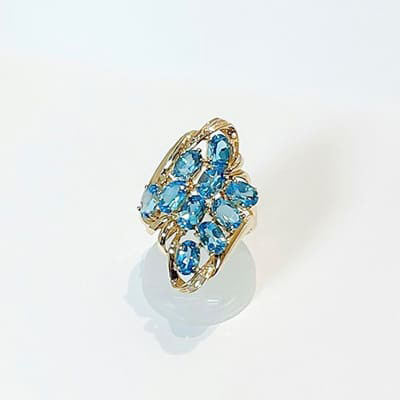 cincin Topaz K18YG