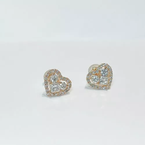 We puchased Diamond Earrings 0.50ct/0.50ct K18YG!
