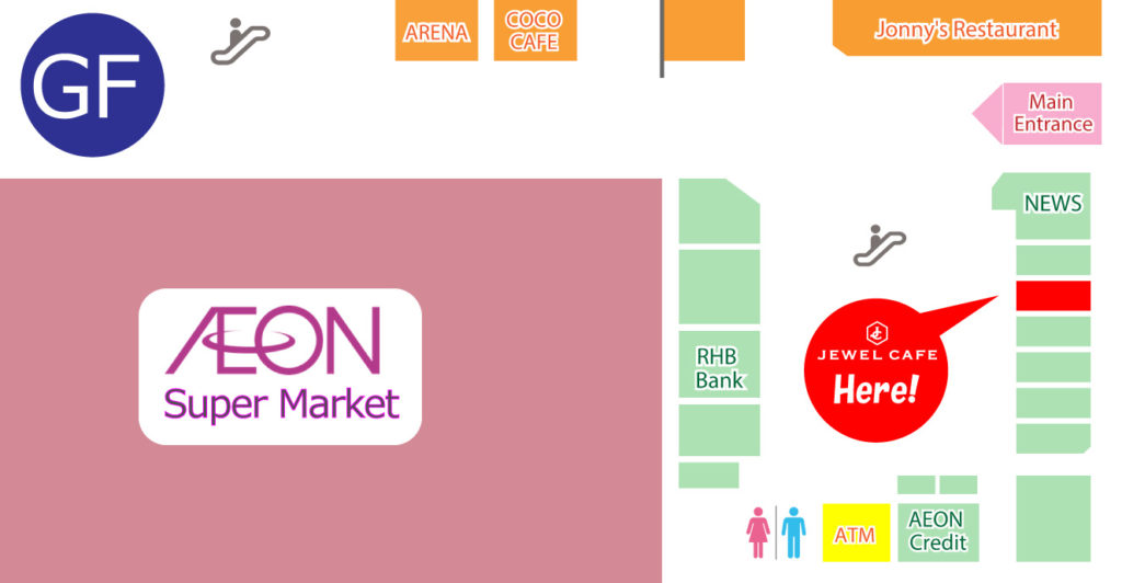 Jewel Cafe Taman Maluri location