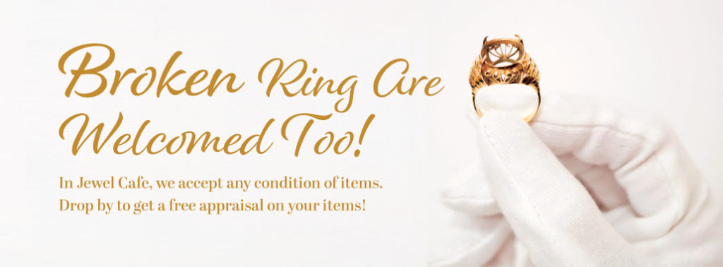 We buy broken ring too