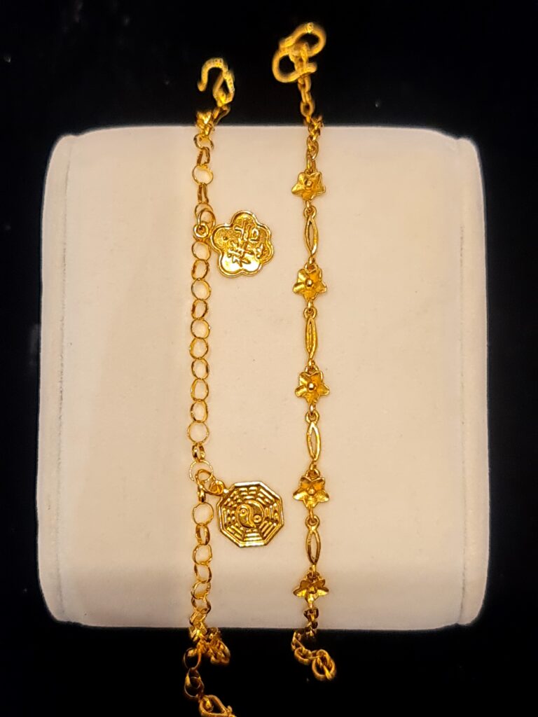 916 gold bracelet