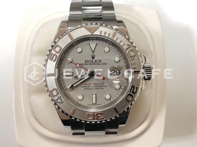 Rolex Yacht Master 16622 Platinum dial