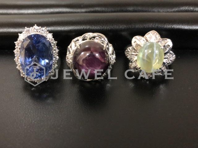platinum rings with gem