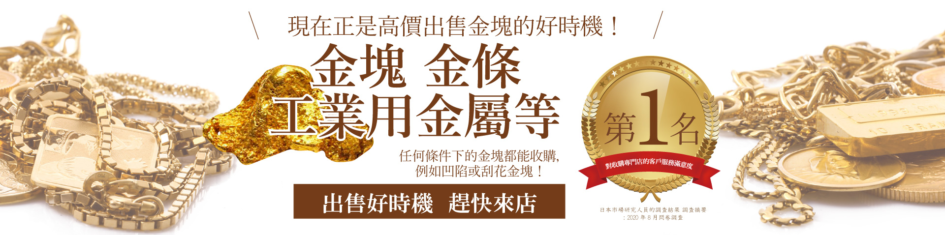 Jewel Cafe offers easy and speedy purchase at the store! No charge for evaluation and consultation.