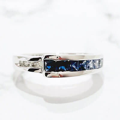 我們收購了！藍寶石戒指 0.70ct K18WG